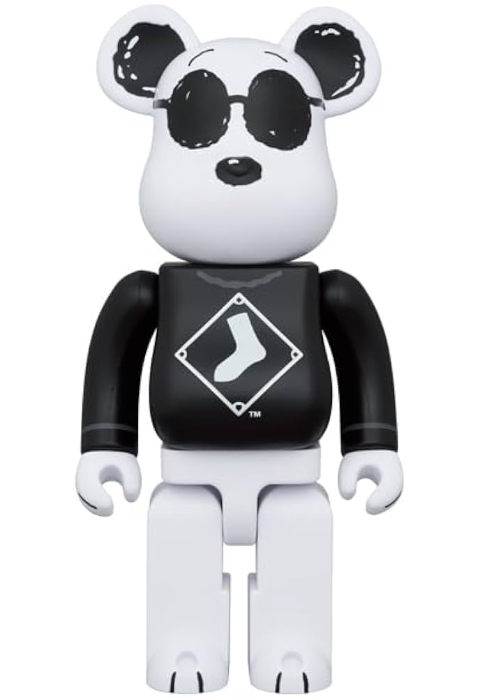 ベアブリック　スヌーピー Amazon.co.jp: MLB × PEANUTS BE@RBRICK SNOOPY(WHITE SOX) 1000